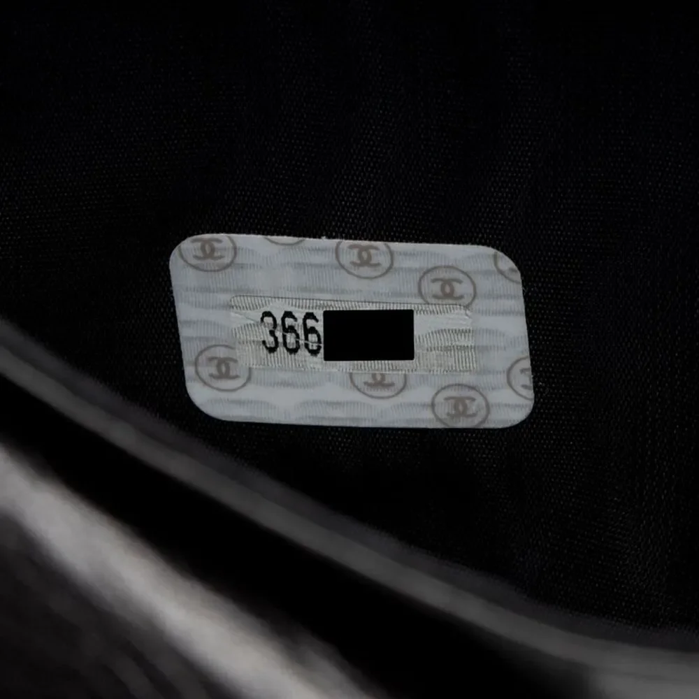 Chanel Vintage Patent Leather CC Wallet on Chain
